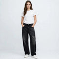 Women Black Wash Baggy premium quality